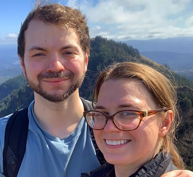 a picture of me and my lovely girlfriend